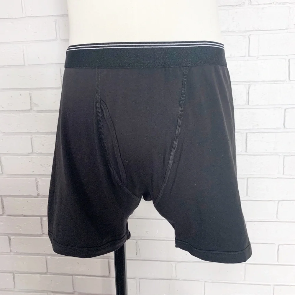 J.‎ Crew Men’s Black Stretch Boxer Briefs